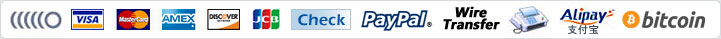 お支払い方法: クレジットカード、Visa、MasterCard、JCB、PayPal、小切手、電信送金、電話、ファックス、Alipay ...